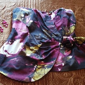 Spiegel Strapless FloralTop